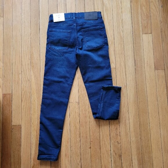 BOYS ZARA DENIM (JEANS) PANTS SIZE 12 SKINNY NWT - Picture 3 of 4